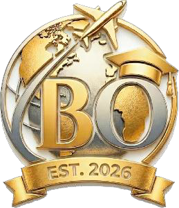 B.O Travel and Study Abroad logo